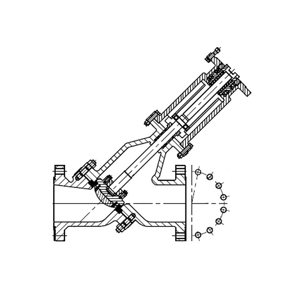 Factory Cheap Through Conduit Gate Valve - Aluminum oxide slurry valve – Convista