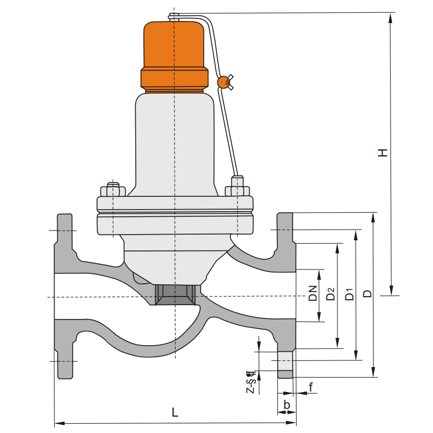 Back-flow safety valve