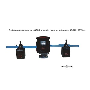Dual-lever safety valve