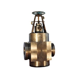 Hydraulic three-way valve for water supply of high-pressure heater